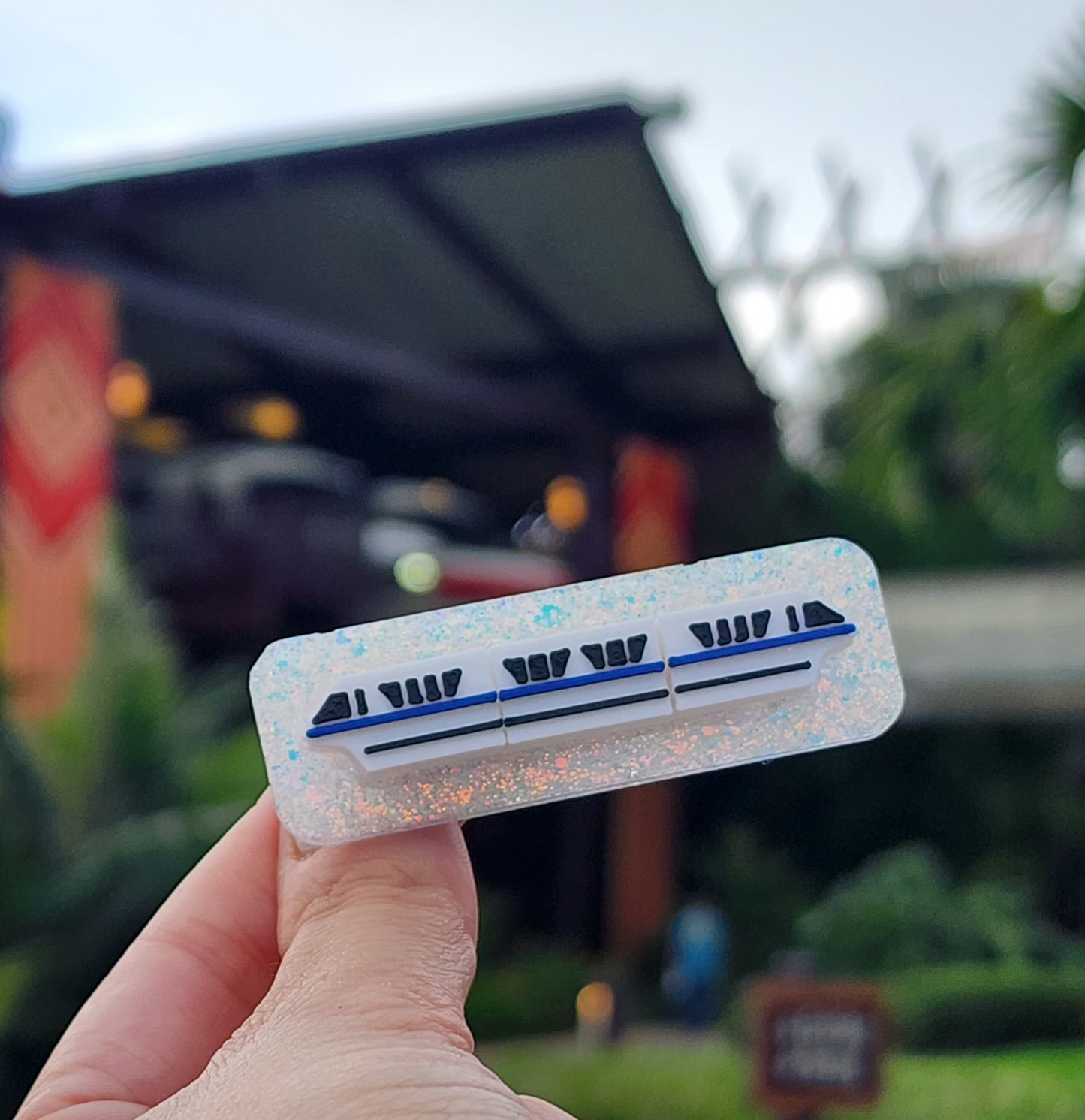 Monorail Clip (Choose Stripe Color)