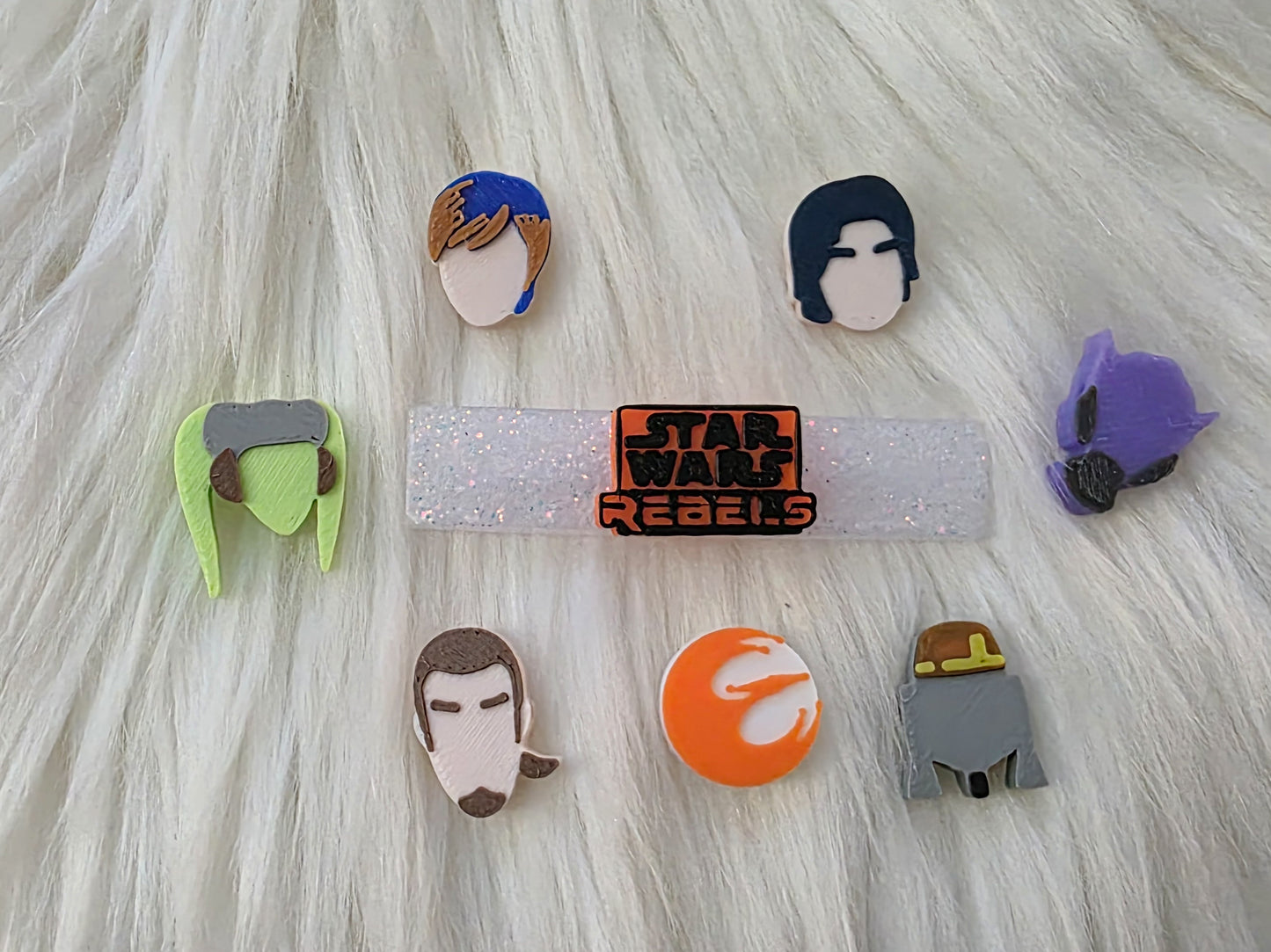 Rebel Crew Hair Clips