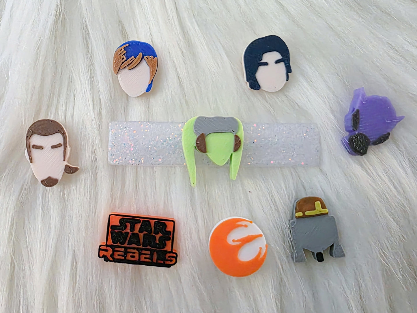 Rebel Crew Hair Clips