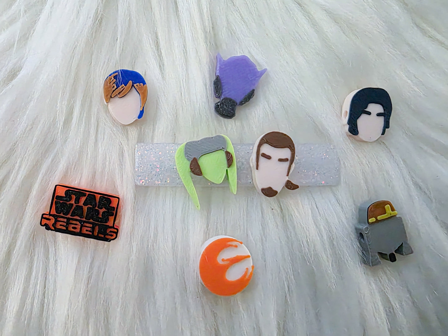 Rebel Crew Hair Clips