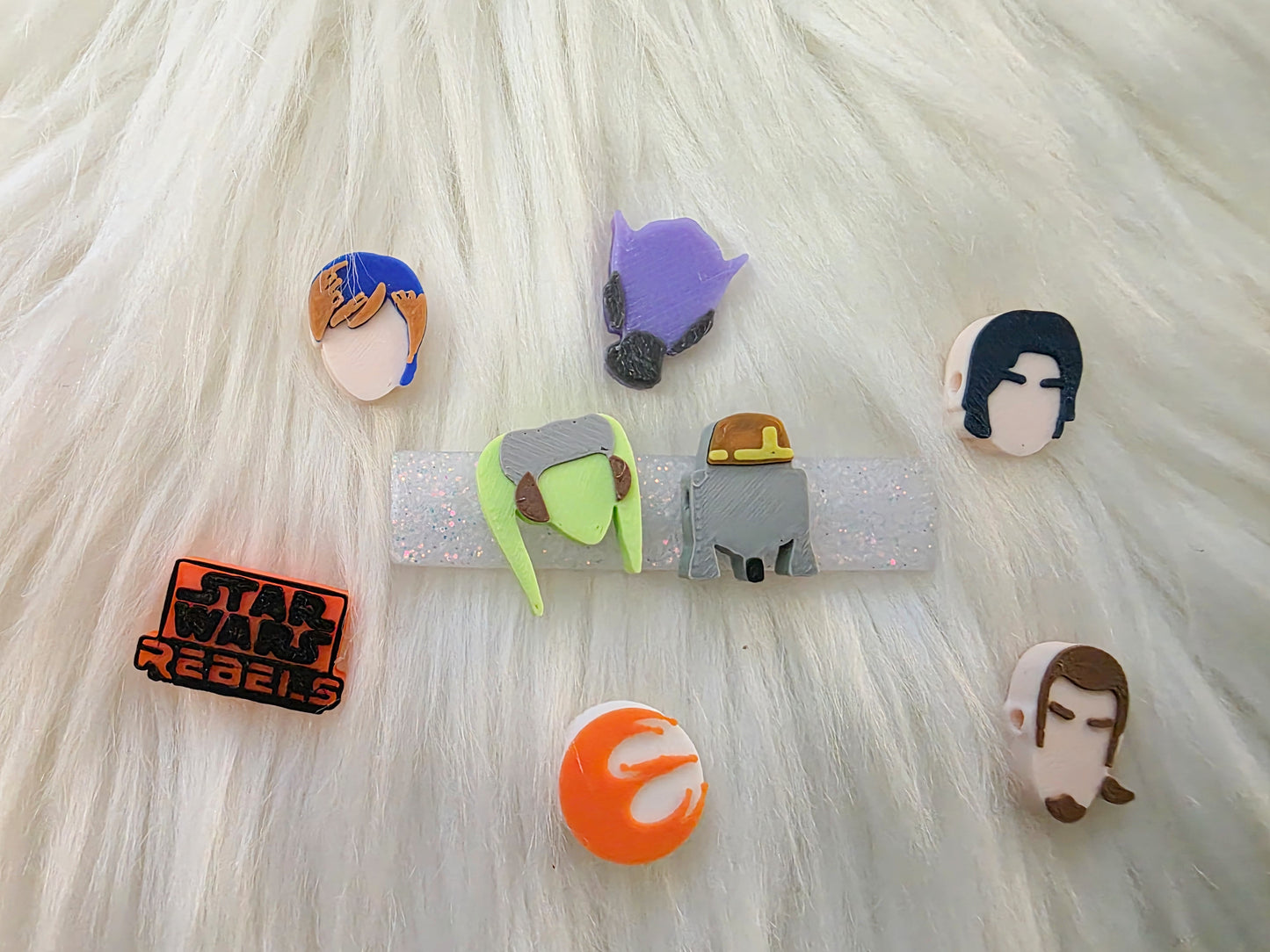 Rebel Crew Hair Clips