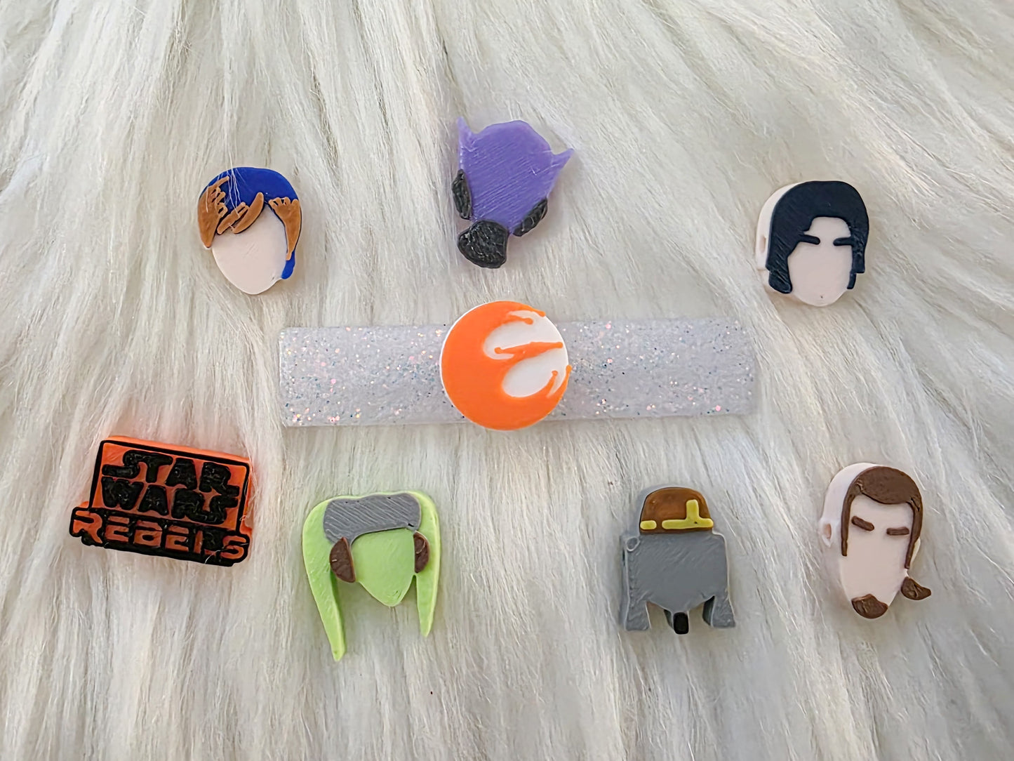 Rebel Crew Hair Clips