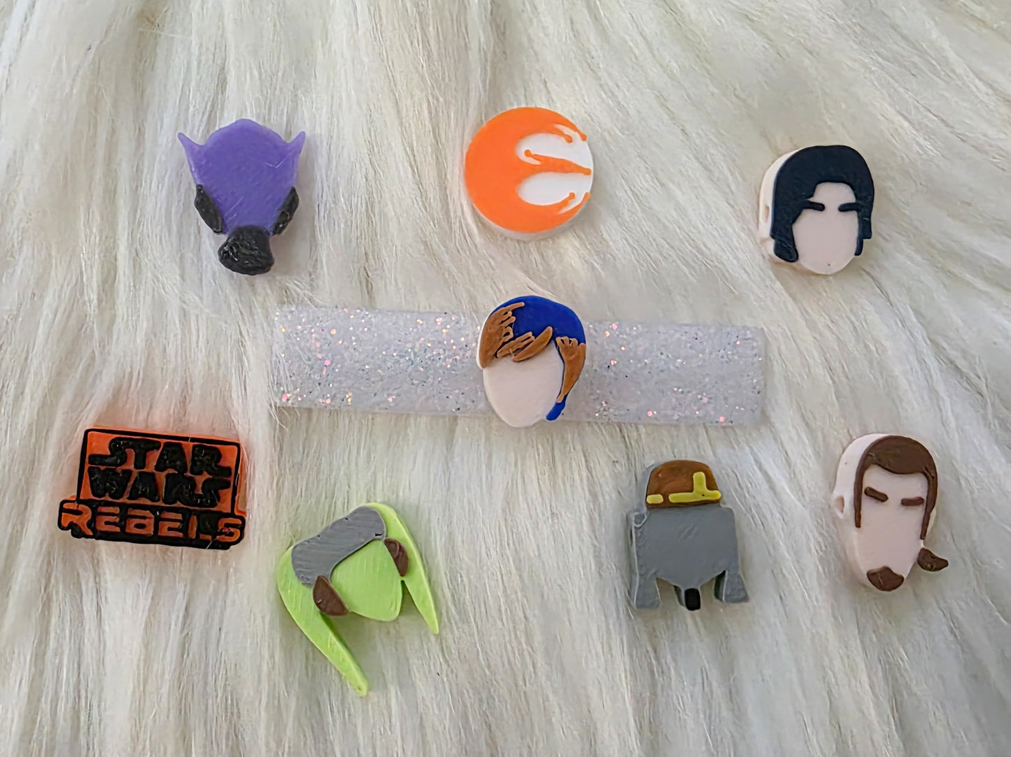 Rebel Crew Hair Clips