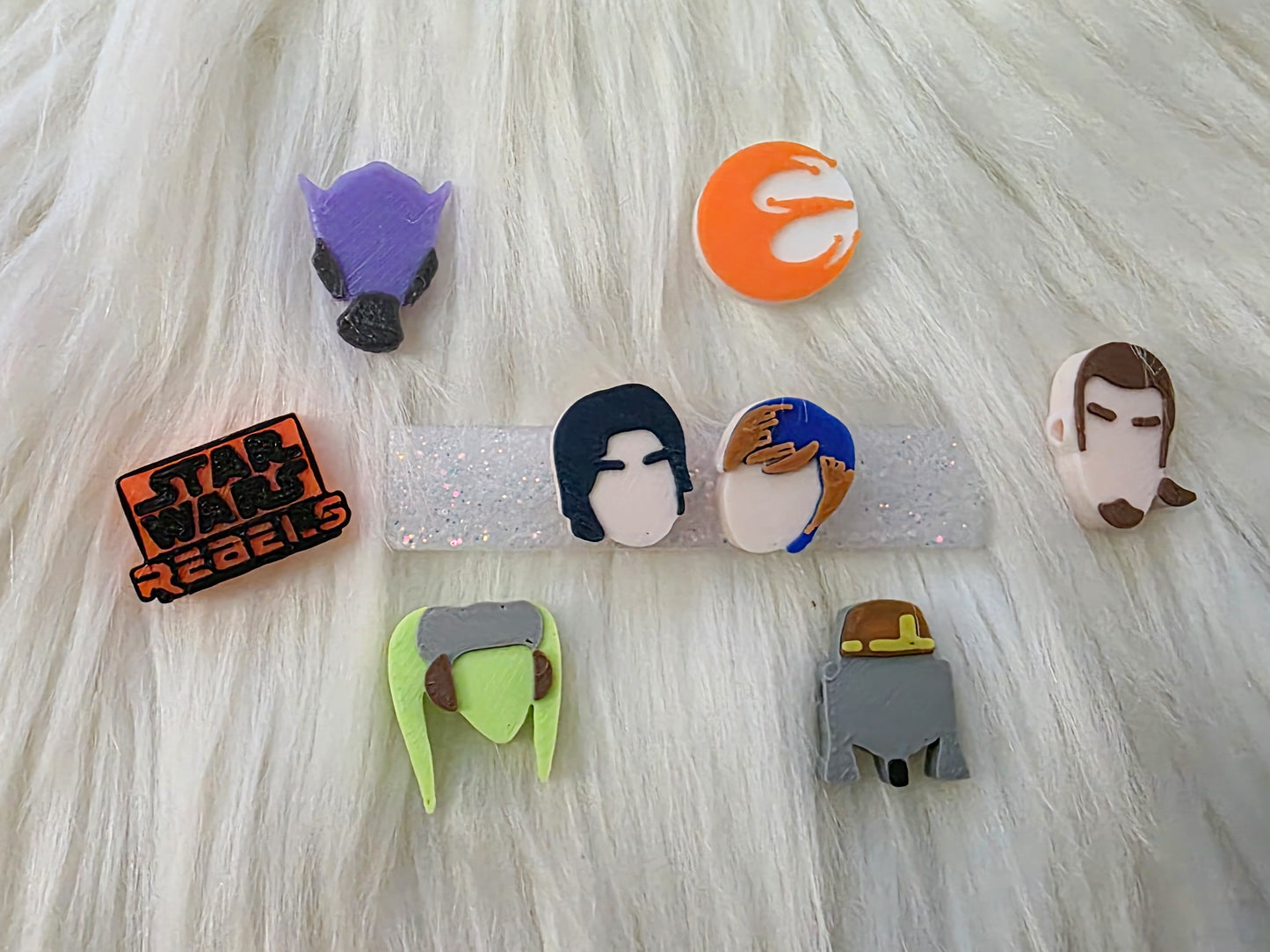 Rebel Crew Hair Clips