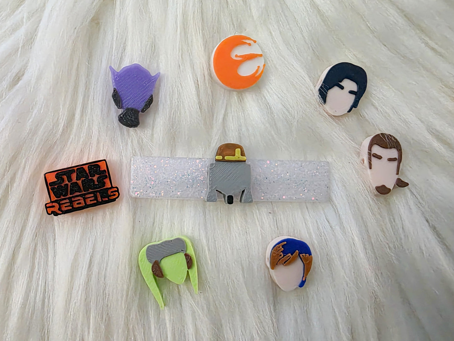 Rebel Crew Hair Clips
