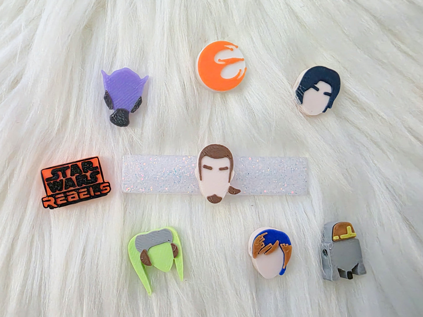 Rebel Crew Hair Clips