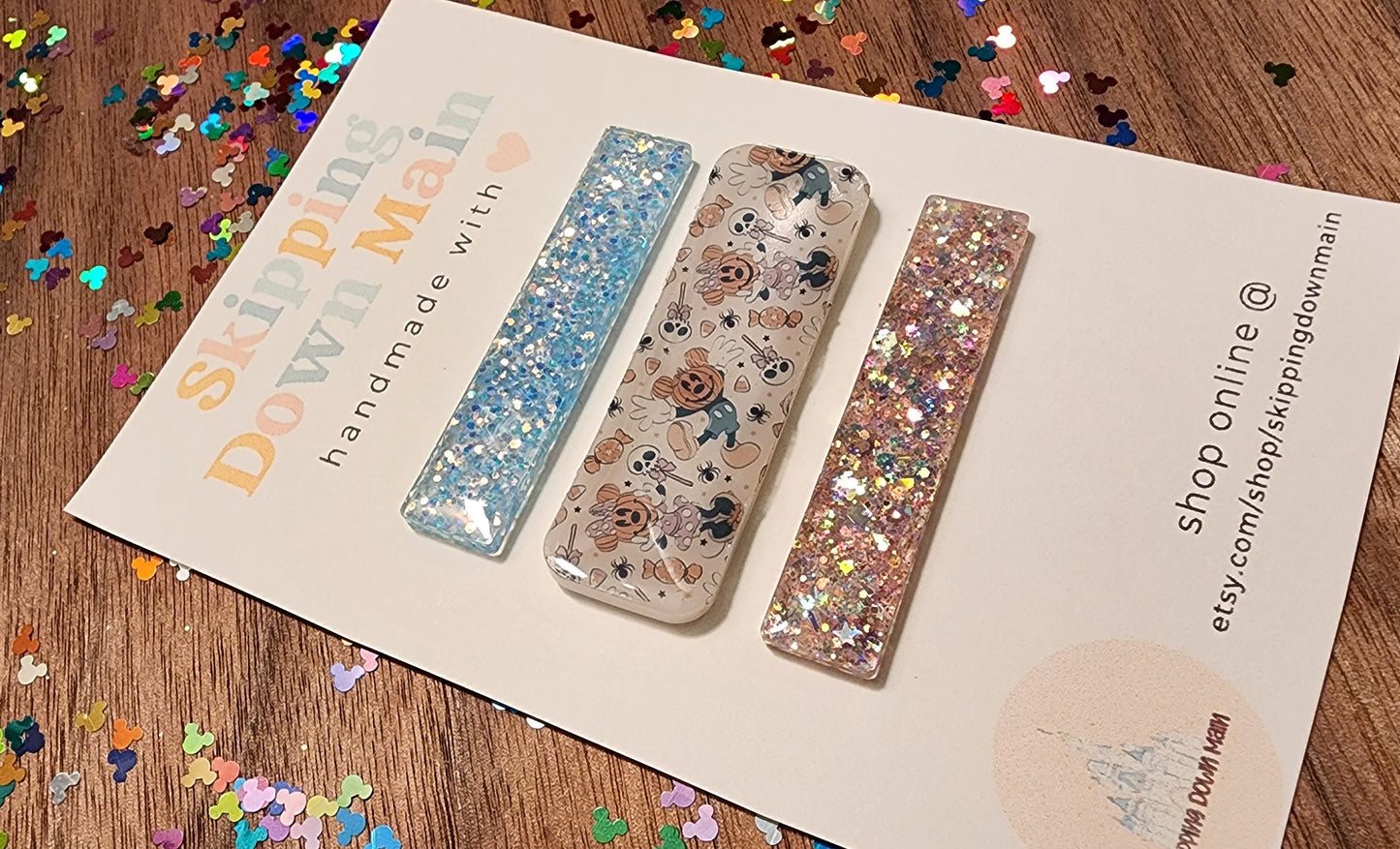 Pumpkin Mouse Clip Set