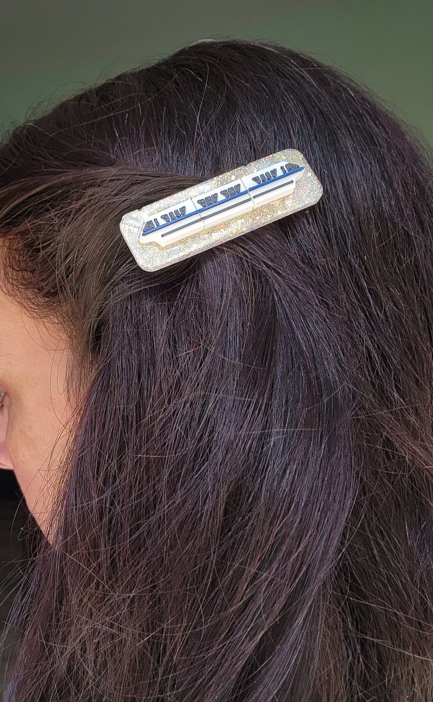 Monorail Clip (Choose Stripe Color)