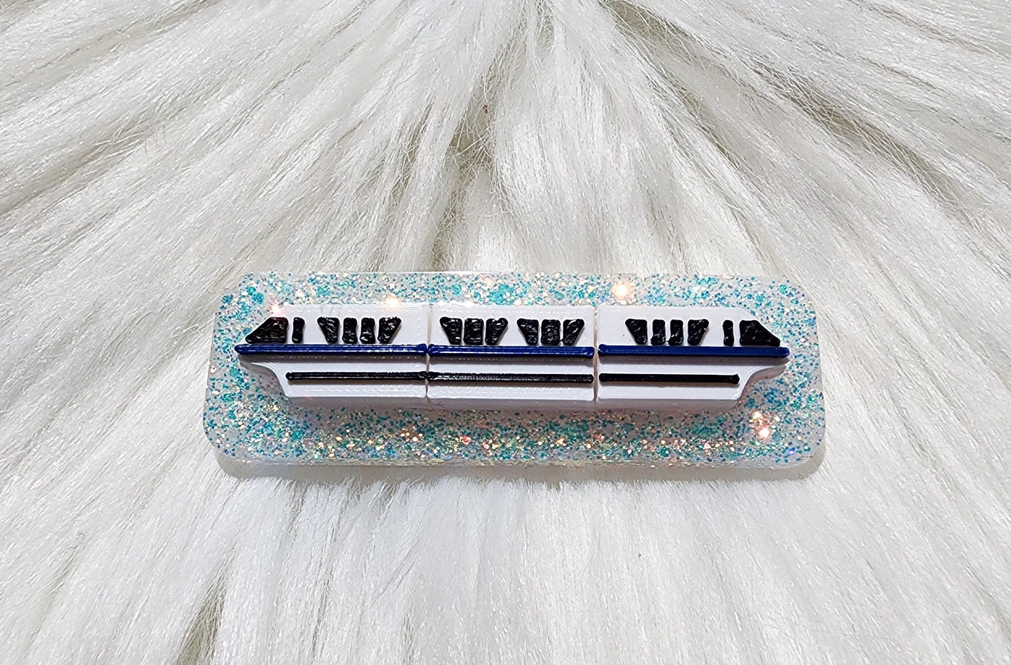 Monorail Clip (Choose Stripe Color)