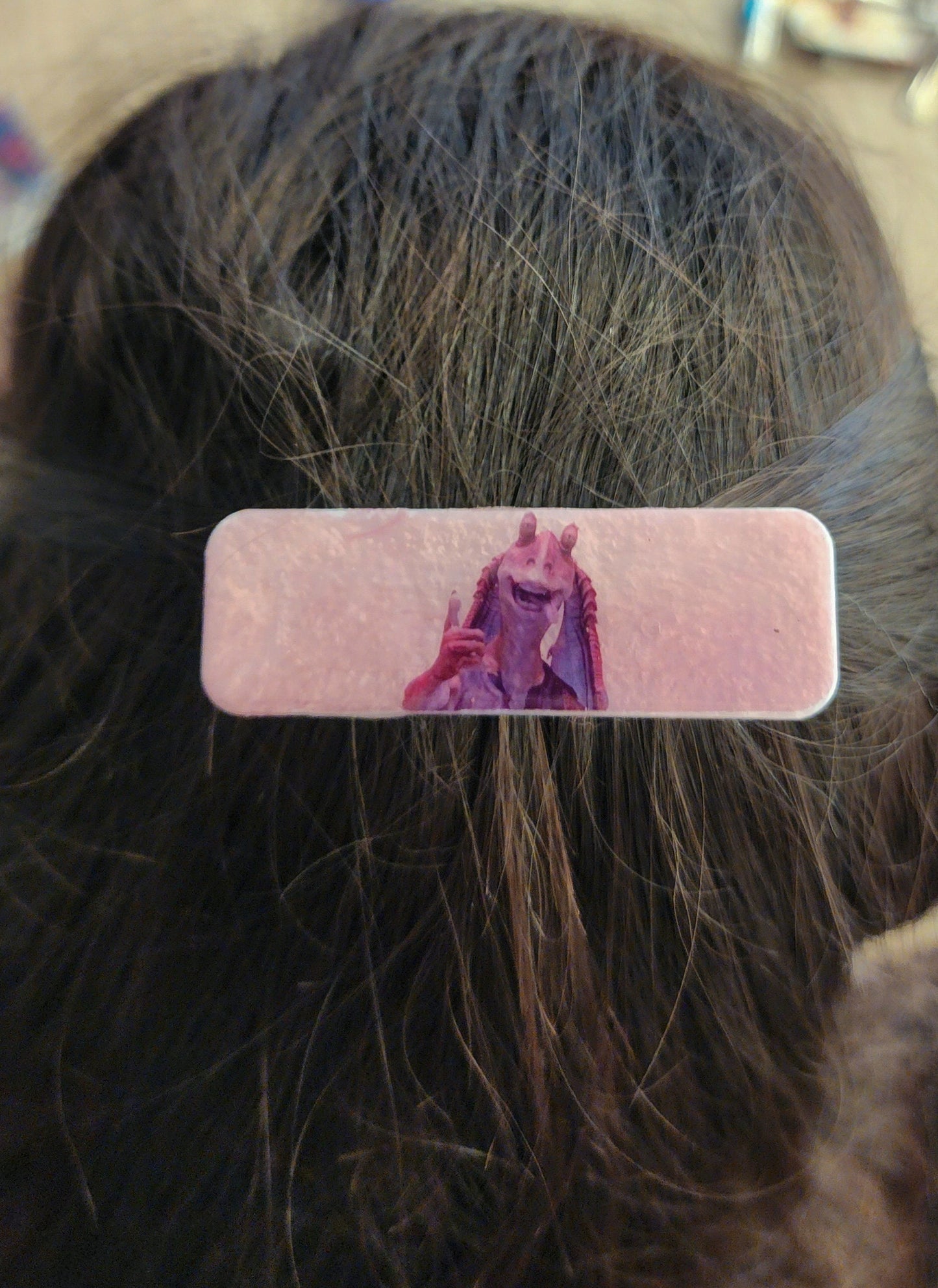 Jar Jar Binks / The Lake Dress Inspired Hair Clips