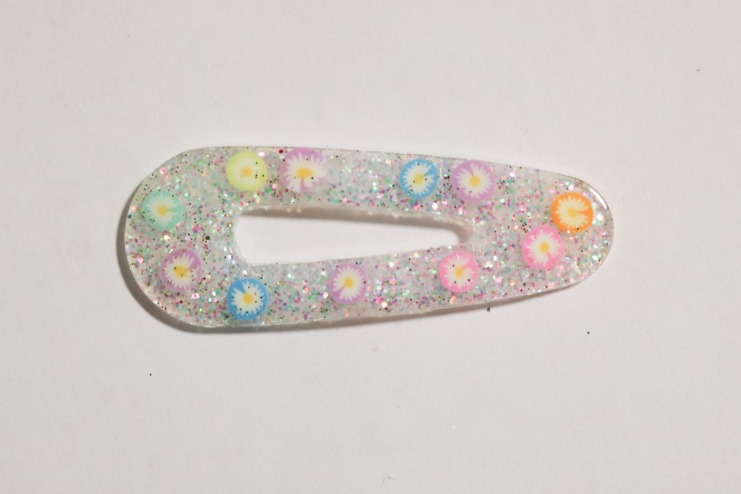 Pastel Floral Clip