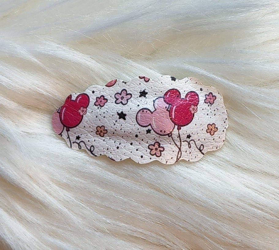 Mouse Balloon Snap Clips