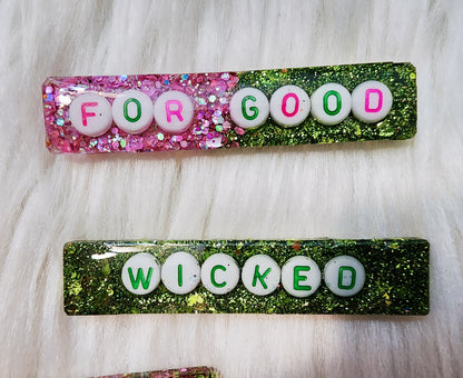 Wicked Hair Clips - Individual or Set