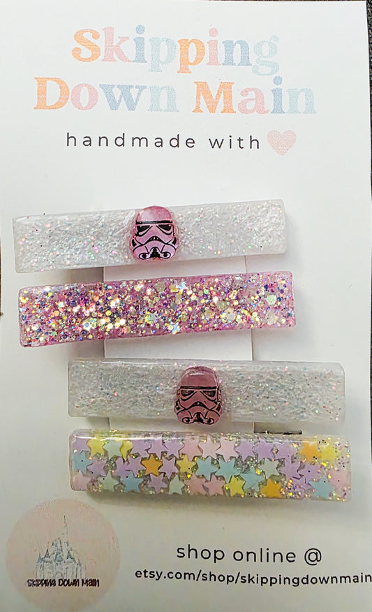 Girly Trooper Clip Set