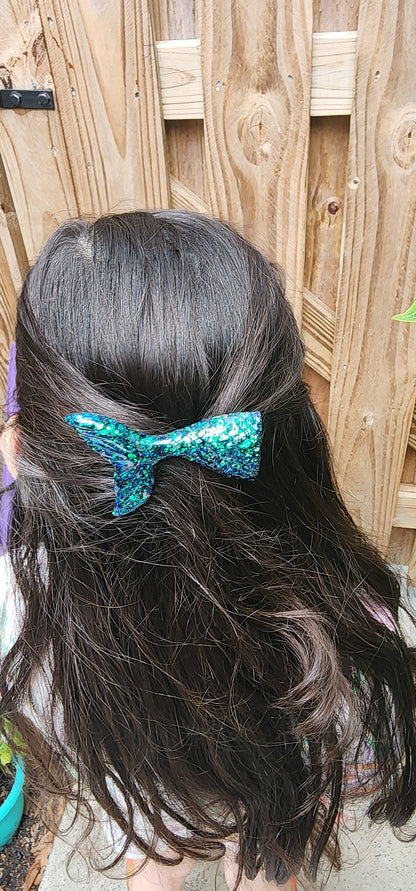 Mermaid Tail Hairclip - Choose Your Color