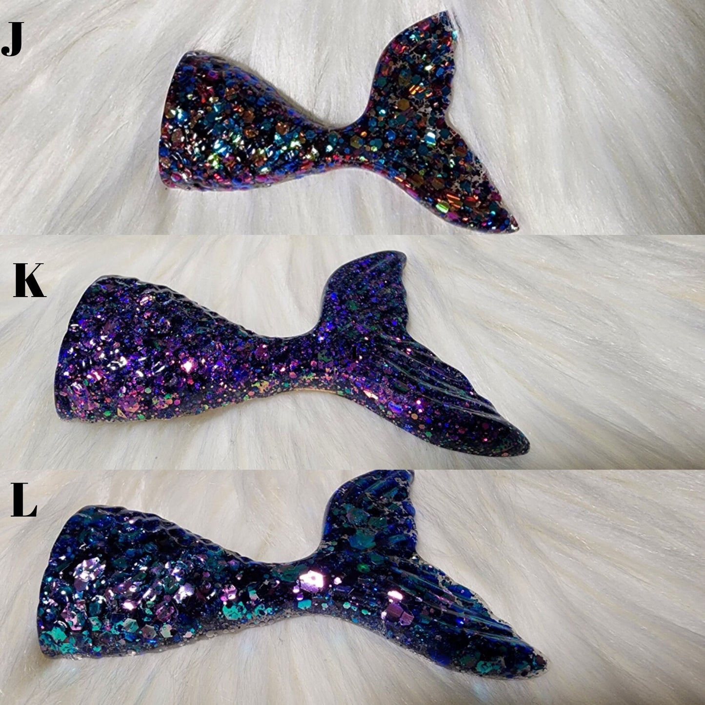 Mermaid Tail Hairclip - Choose Your Color