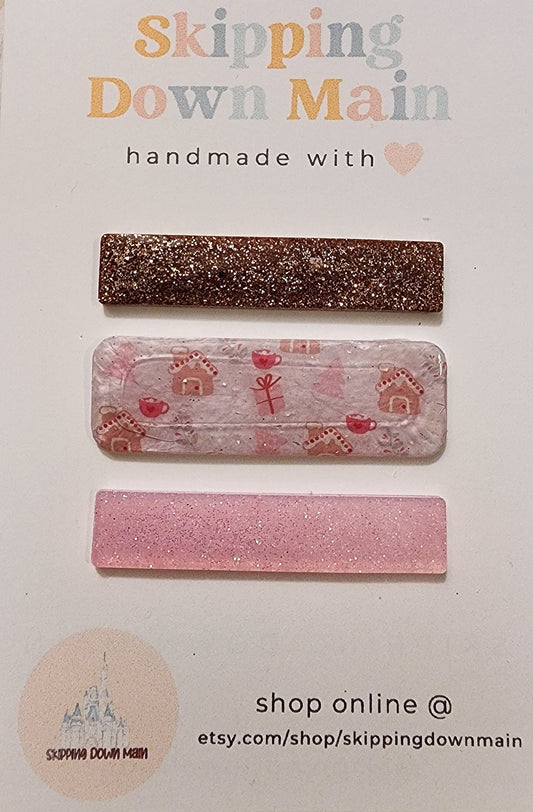 Gingerbread House Clip Set