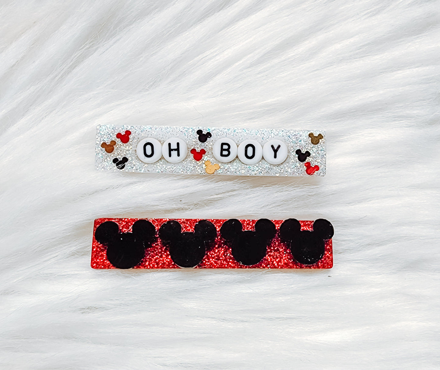 Oh Boy - Hair Clips (set or individual)