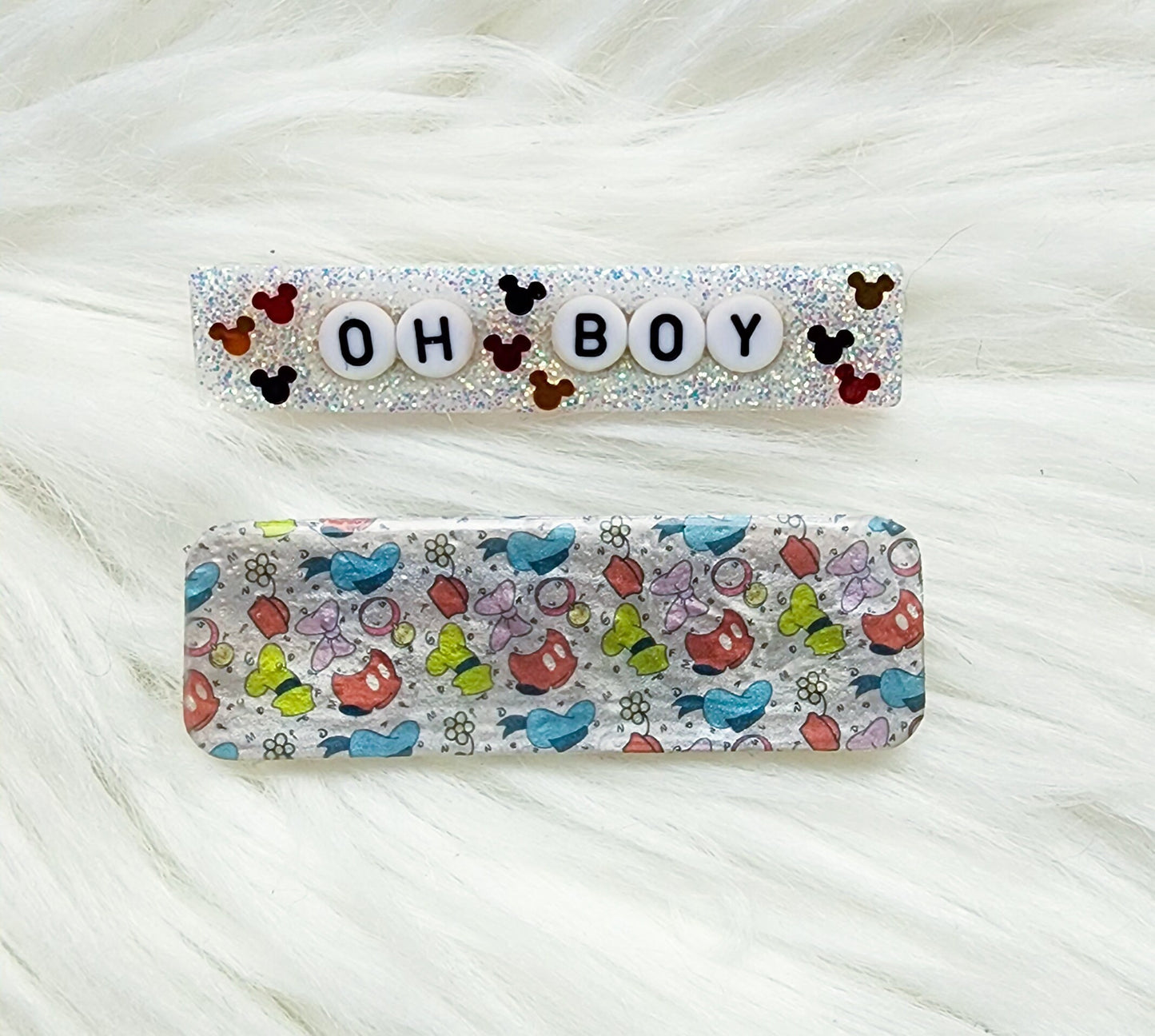 Oh Boy, Friends Hair Clips (individual or set)