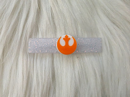 Rebel vs. Imperial Hair Clips