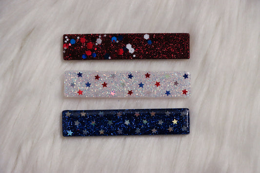 Patriotic Clips (Set or Individual)