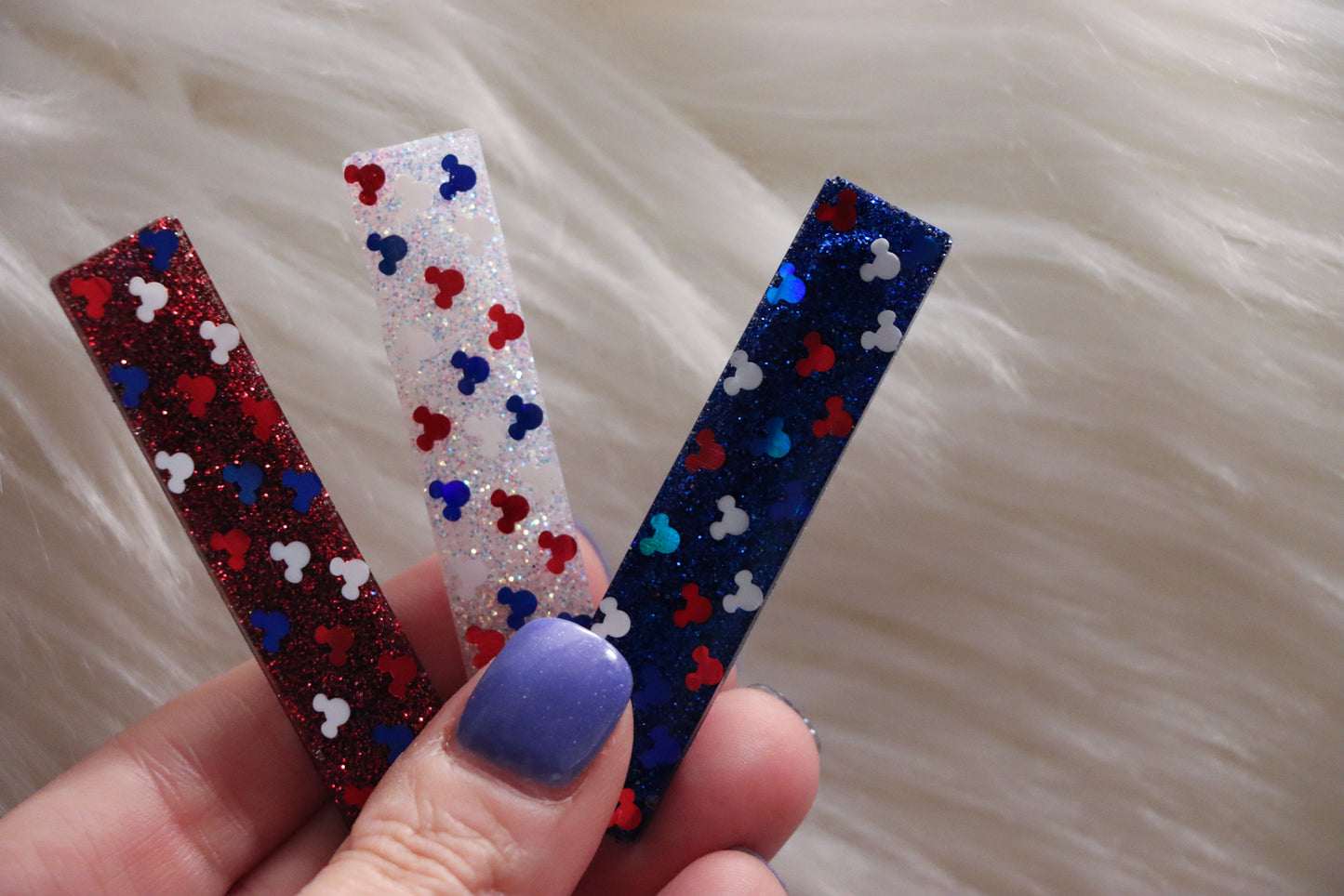 Patriotic Mouse Clips (Set or Individual)